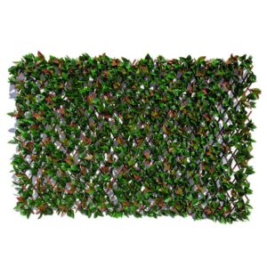 Photinia Willow Artificial Hedge Extendable Trellis